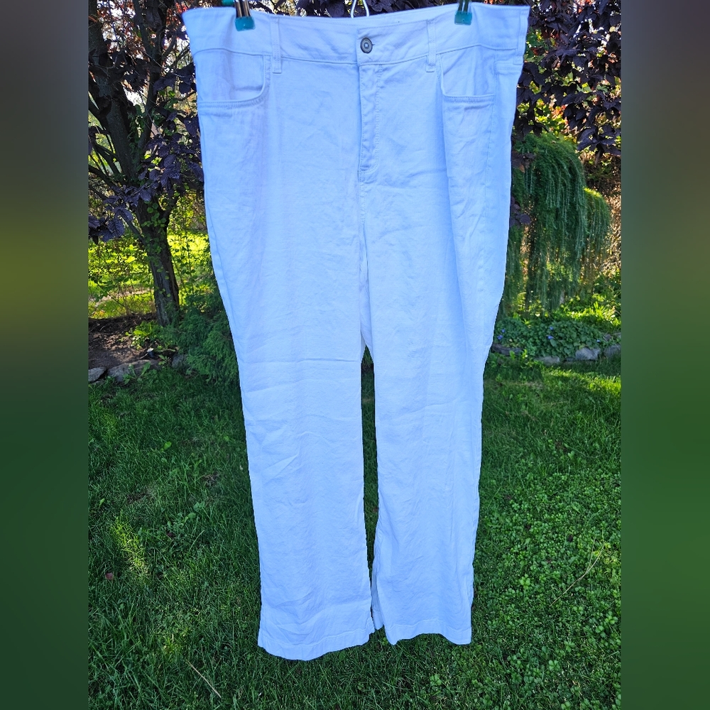 NYDI Curves 360 White Jeans